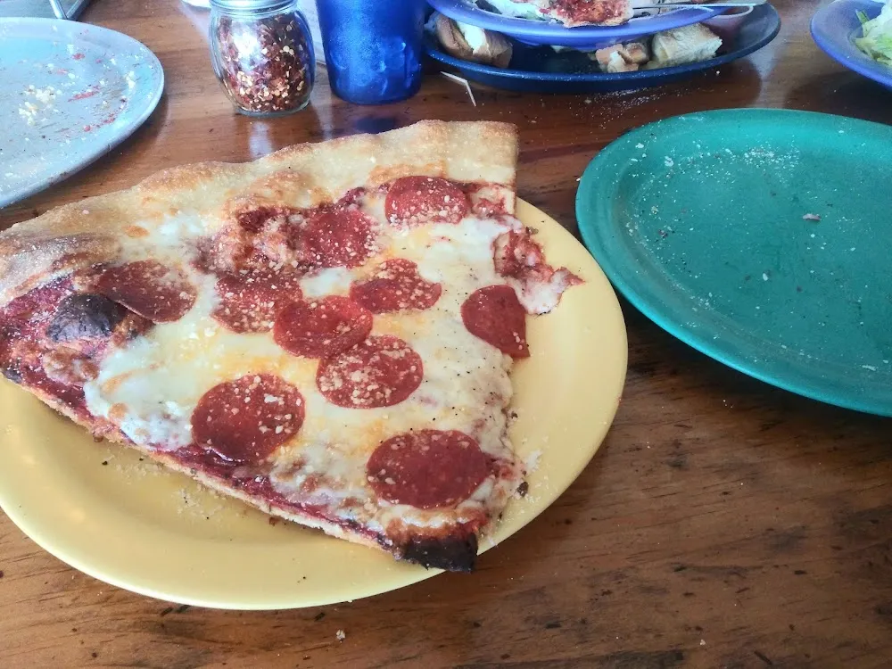 A Slice of Pepperoni Pizza